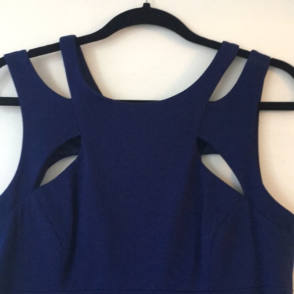 Betsey Johnson Blue Dress with Cutouts - Picture 4 of 6